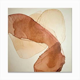 Abstract Watercolour Painting Canvas Print