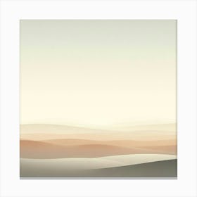 Abstract Landscape Canvas Print