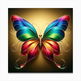 Colorful Butterfly 1 Canvas Print