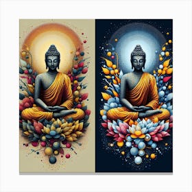 Buddha Painting 2 Canvas Print