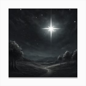 Star Of Christmas Canvas Print