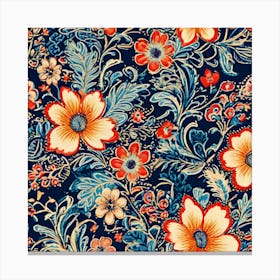 Floral Pattern 11 Canvas Print