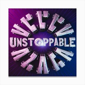 Unstoppable 3 Canvas Print