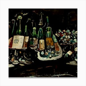 'The Wine Cellar' Canvas Print