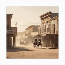 Old West 1 Canvas Print