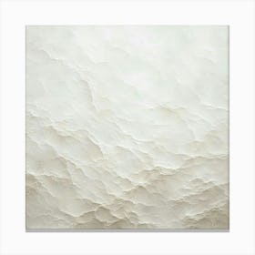 White Paper Texture Canvas Print