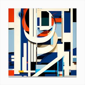 Bauhaus AI  Canvas Print