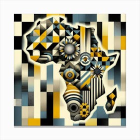 The African Palette Canvas Print