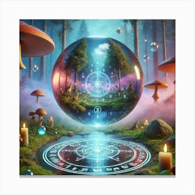 Tarot Card 2 Canvas Print