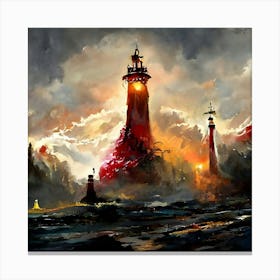 Lighthouses Canvas Print