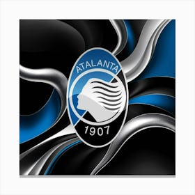 Atalanta BC Logo Wall Art 13 Canvas Print