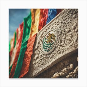 Tibetan Flags Canvas Print