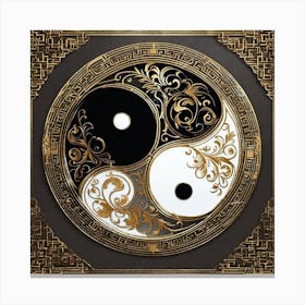 Yin Yang 23 Canvas Print