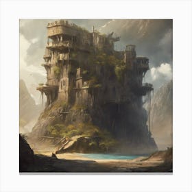 Fantasy Castle 98 Canvas Print