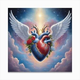 Heart Of Heaven Art Print 0 Canvas Print