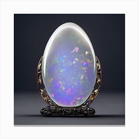 Opal Egg Canvas Print