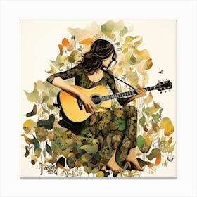 Acoustic Guitar 5 Canvas Print