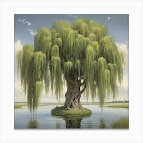 Willow Tree Canvas Print