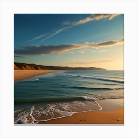 Beach Beauty Canvas Print