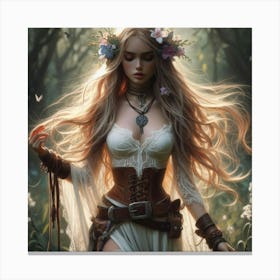 Elven Beauty 1 Canvas Print