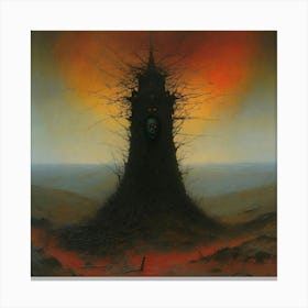 'Dark Tower' Canvas Print