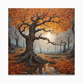 Autumn Tree Canvas Print