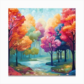 Autumn Forest Canvas Print