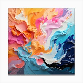 Abstract Painting 12 Canvas Print