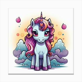 Magic Unicorn Canvas Print