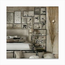 Modern Bedroom 11 Canvas Print