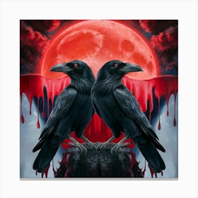 A Captivating And Surreal Artwork Featuring Two Bl 6jdi Wx7qdagmmjfowp5ka Dymkz1hqsee8oh33bxckow Canvas Print