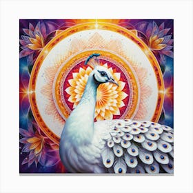 Peacock 16 Canvas Print