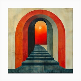 Archway To The Sun Canvas Print