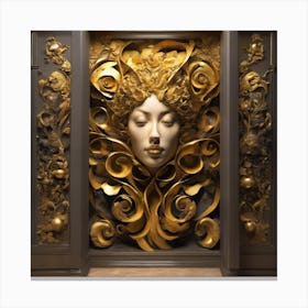 'The Golden Door' Canvas Print