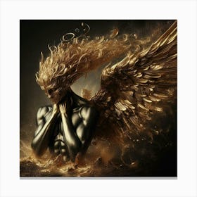 Golden Angel 8 Canvas Print