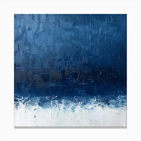 'Blue' 30 Canvas Print