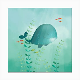 Deep In The Ocean  Canvas Print