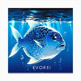 Koori Fish Canvas Print