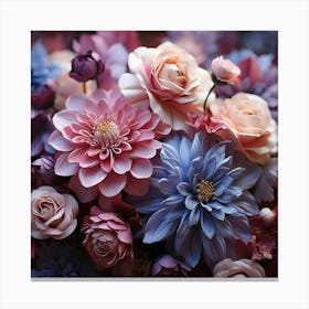 Bouquet Of Flowers 17 Canvas Print