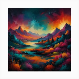 Scotland Landscape Canvas Print