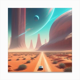 Desert Landscape 83 Canvas Print