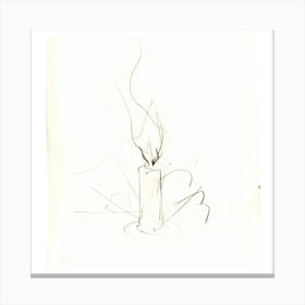 Eternal Flame Canvas Print