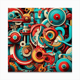 Abstract Background 2 Canvas Print