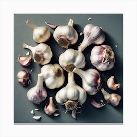 Garlic Cloves Canvas Print