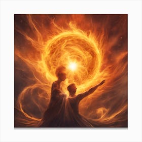 Solar Flare Dance Canvas Print