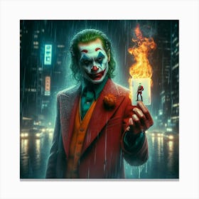 Joker 352 Canvas Print