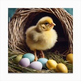 Easter Chick 5 Canvas Print