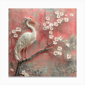 Chinese Crane Canvas Print