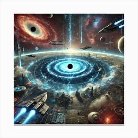 Current State Future Goals Converted Canvas Print