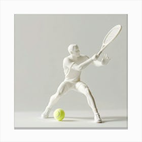 Tennis Player 2 Canvas Print